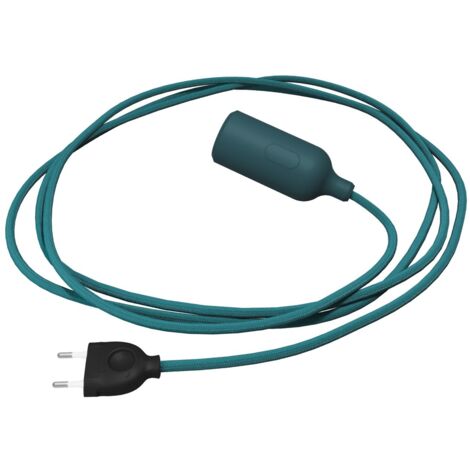 Lampe serpent en silicone Creative Cables avec interrupteur et prise (1/4)
