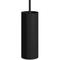 Tub-E14, tube-spot avec douille à double bague E14 Noir