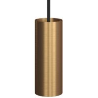Tub-E14, tube-spot avec douille à double bague E14 Bronze satiné