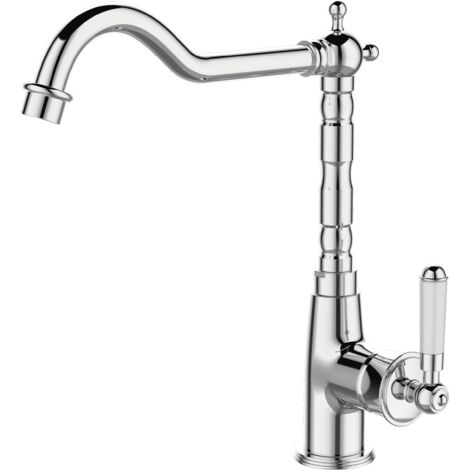 Essebagno Grifo de fregadero Leeds retro cromado