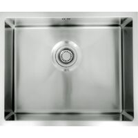 Essebagno Luisa Fregadero 1 seno 55x45 en acero inoxidable