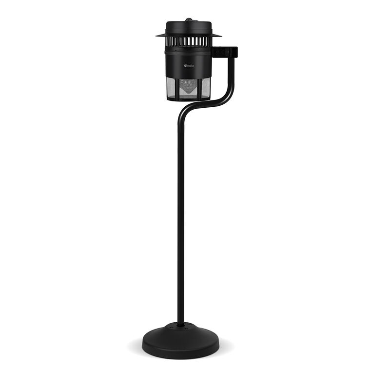 Lámpara - AMSTA, AMMK77821 Lámpara UV Antimosquitos Eléctrica Negro Interior con Soporte