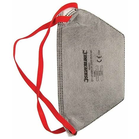 Masque FFP3 anti poussières fines avec soupape mieux que FFP2 pliable EN 149 avec Valve d'expiration - Protection contre les poussières, fibres et brouillards aqueux non-toxiques