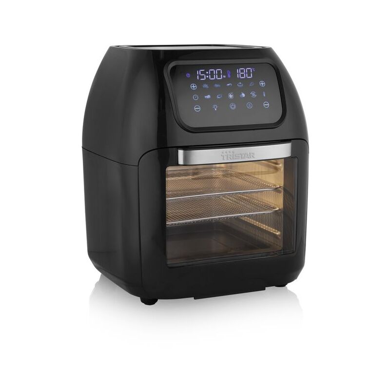 Uten Friggitrice ad Aria 10 Litri, 12 in 1 Forno ad Aria Calda con LED  Touch Screen, Friggitrice Senza Olio da 1500W XXXL, Friggere, Griglia,  Forno