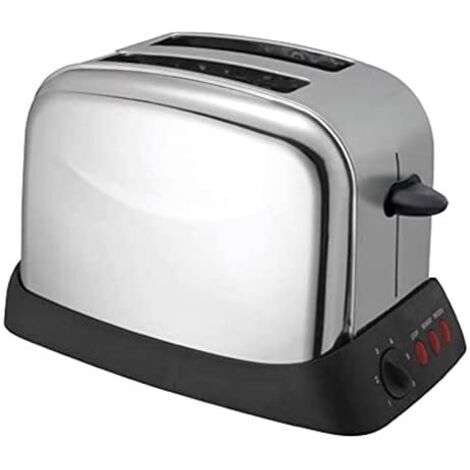Ardes Tostapane AR1T30 in Acciaio Inox, 2 Fette, 1000W, 6 Livelli di Doratura