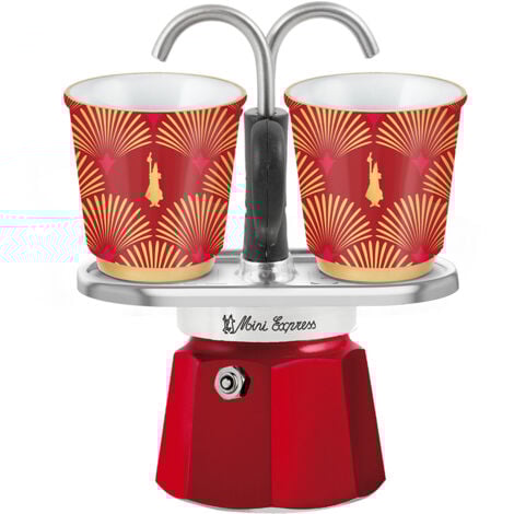 Bialetti Caffettiera Mini Express Induction, 2 Tazze (100 Ml), Adatta A Tutti I Piani Cottura, Nera - Foto 4