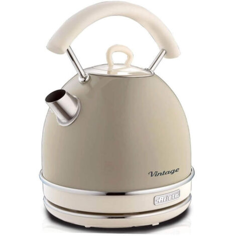 Ariete Bollitore Elettrico 2877 Beige 1,7 L 2000 W con Autospegnimento