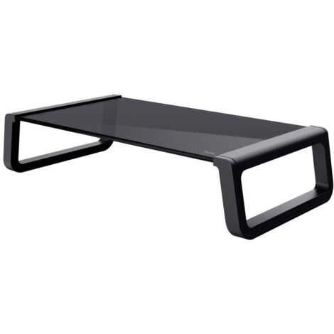 IDIMEX Stancford Supporto Per Monitor/Scrivania – 60x26x12 Cm, Nero, Portata 20 Kg, Piedini In Metallo - 4