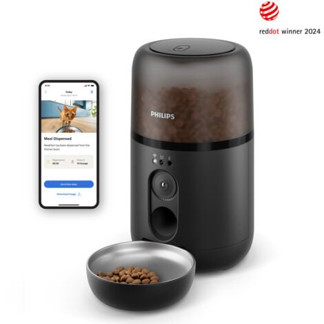 Philips 5000 series Distributore di cibo smart con telecamera per animali domestici serie PAW5320/02