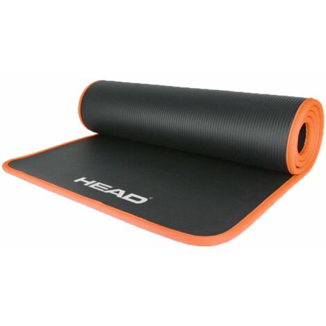 HEAD Tappetino Fitness NBR Blu e Arancione Antiscivolo Facile da Pulire 1,28 kg