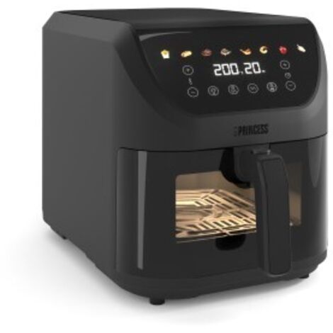Princess SlimFry 182476 Friggitrice ad Aria 8L 2000W Nero Tecnologia Aria Calda