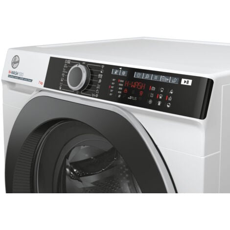 Hoover Lavatrice H-WASH 500 HWE4 37AMBS1S 7kg 1300 Giri Classe A Wi-Fi Bianco