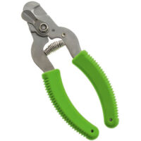 Moser 2999-7005 Tagliaunghie Ergonomico per Gatti e Cani Verde e Grigio