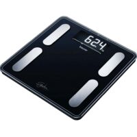 Beurer BF 400 Bilancia Diagnostica Nero 200kg Analisi Corporea 10 Utenti