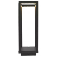 New Majestic Lampada LED 2W Ricaricabile Nero IP54 Regolabile Interno/Esterno