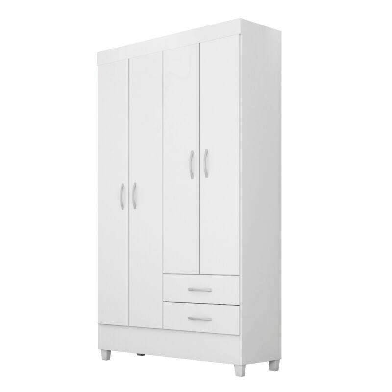 ARMOIRE DRESSING JUVENILE GABI - Blanc 2
