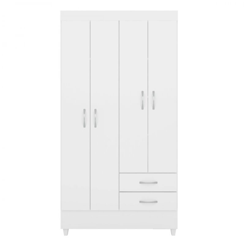 ARMOIRE DRESSING JUVENILE GABI - Blanc 3