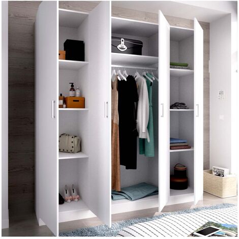 ARMOIRE 4 PORTES RAND