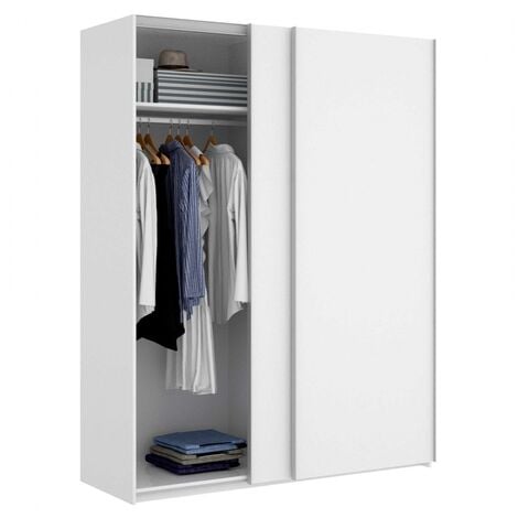 ARMOIRE 2 PORTES COULISSANTES STEF