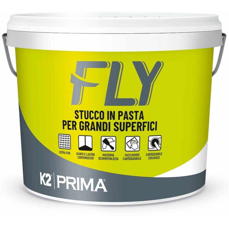 STUCCO IN PASTA PER GRANDI SUPERFICI K2 FLYKG.18