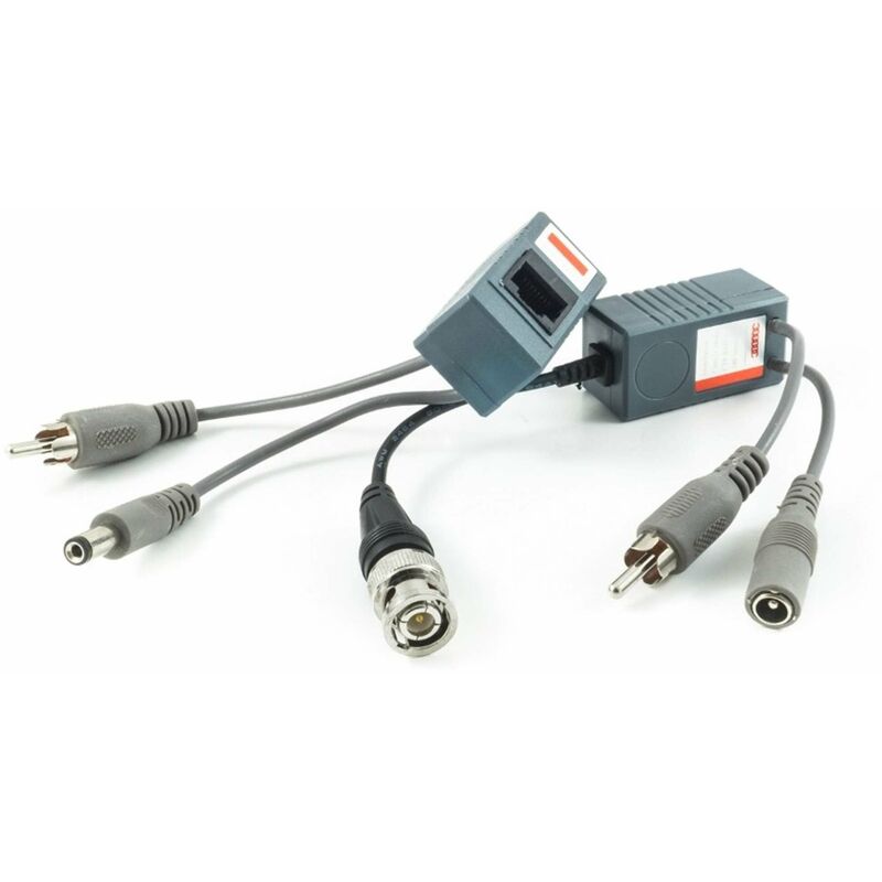 TRASMETTITORE VIDEO/AUDIO BALUN (COPPIA) ALIMENTATO AS-UTP121