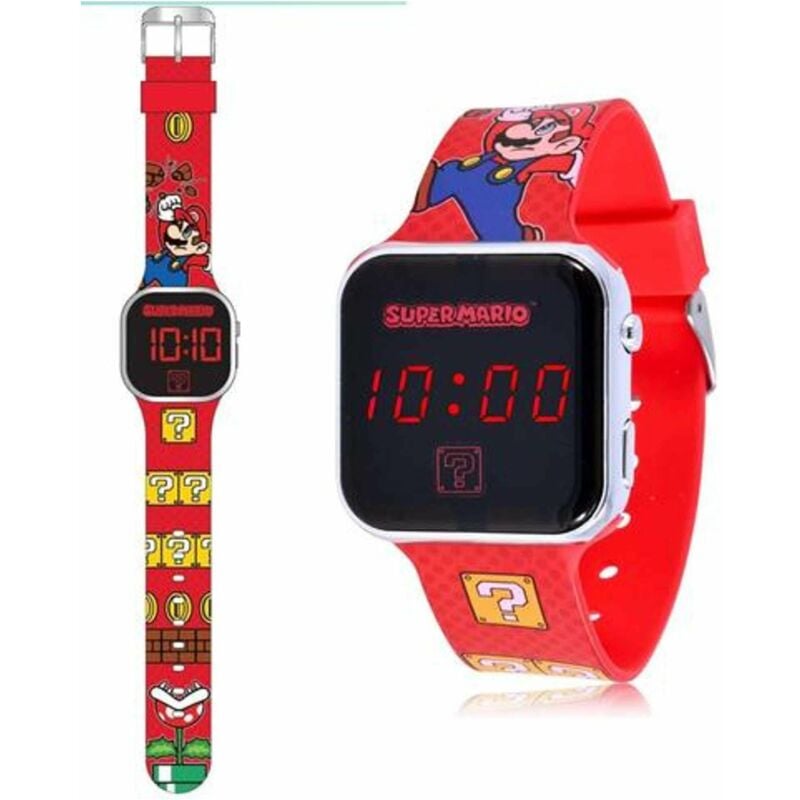 OROLOGIO DA POLSO DIGITALE LED SUPER MARIO MB-DSM4107 x1