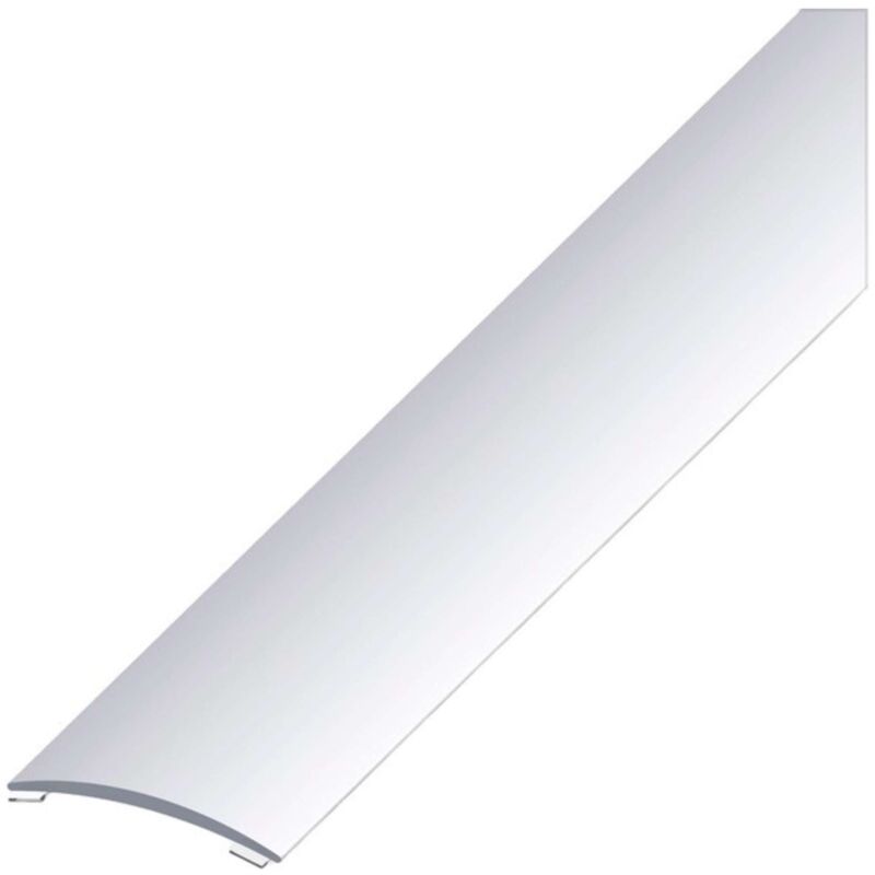 Alfer Profilo Coprigiunto Autoadesivo Alluminio Argento Satinato Mm. 30X5 Mt. 2 - 5 Pz