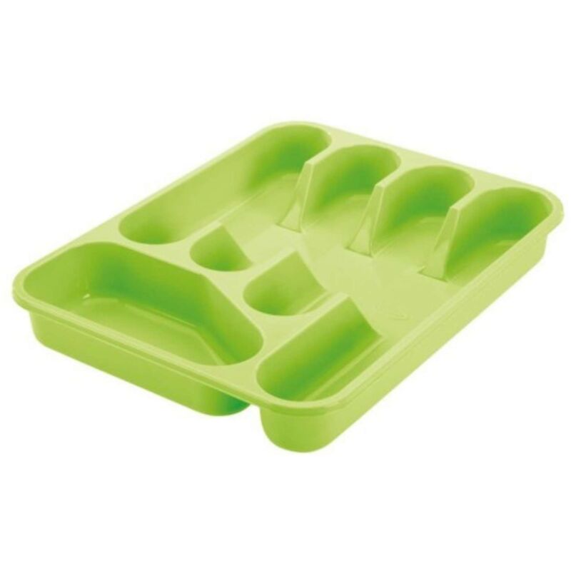 Porta Posate Cassetto Lime - 26,5X33,5Xh4,5 Cm