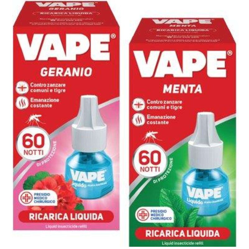 RICARICA LIQUIDA ZANZARE VAPE MAGIC