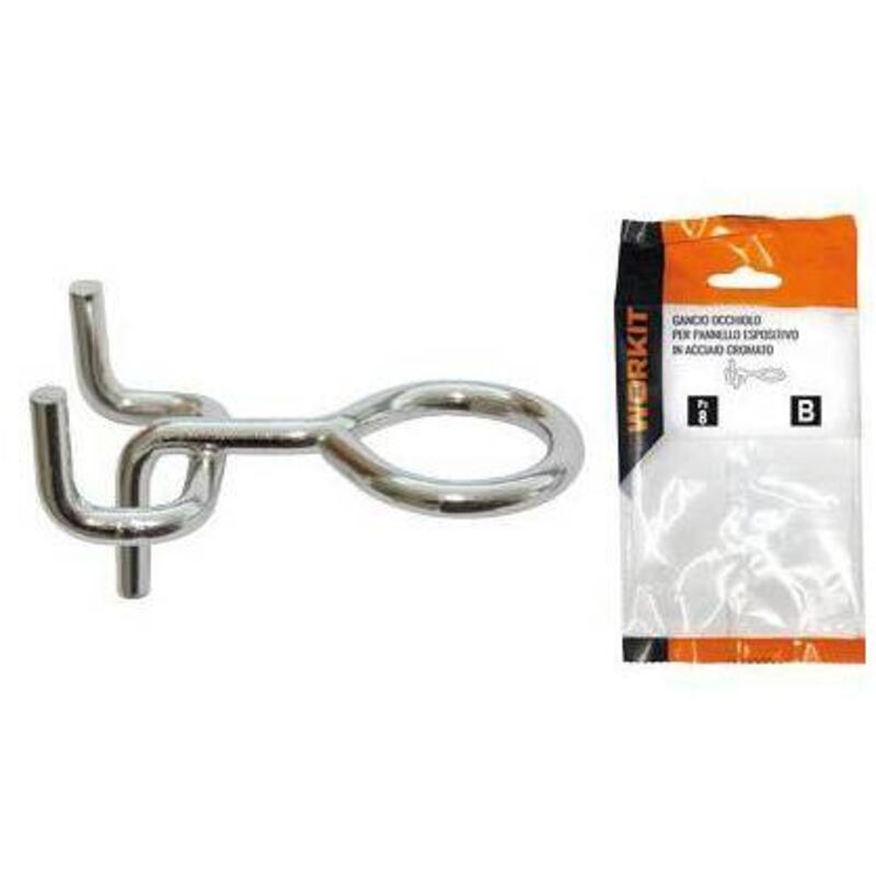 SOMATHERM FOR YOU - Set 2 Ganci A O Cromati Per Scaldasalviette A Tubo Rotondo, Fissaggio A Vite