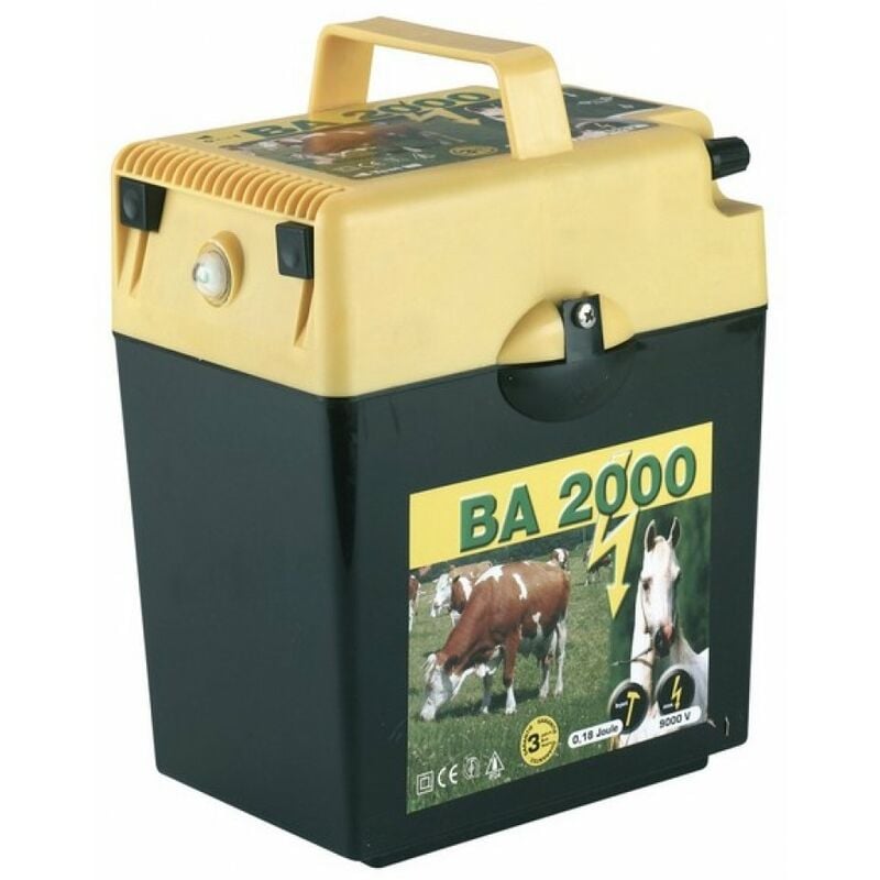 Elettrificatore a Batteria per Recinzioni Animali da 9 V - BA 2000