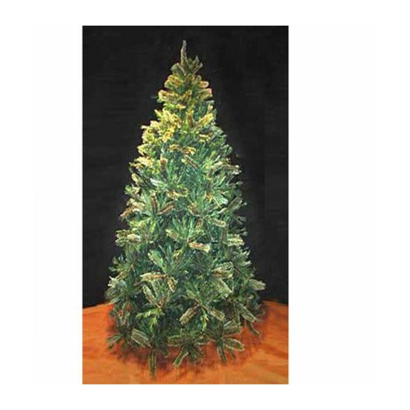 Albero di Natale Abete Verde in Pe H.180/240 cm Apertura ad Ombrello