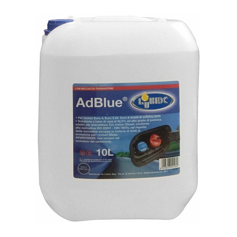 ADDITIVO ADBLUE LUBEX LT.10 C/BECCUCCIO