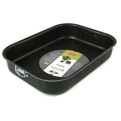 Teglia rettangolare antiaderente Firenze - Misure: cm 30x22 (1/4)