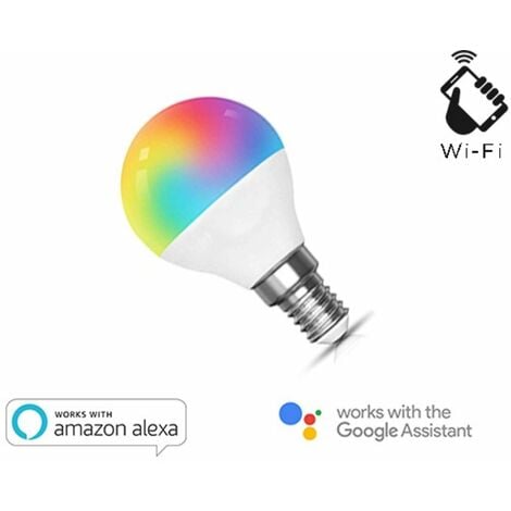 Lampada LED RGBW Wi-Fi -  Alexa e Google Assistant