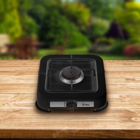 Fornello A Gas Portatile ARDES AR1FG02 - Cucina A Gas Da Esterno GPL, Neuf
