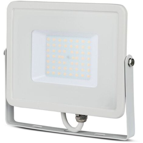 Lampada Led Faro 50W Proiettore Smd Samsung Chip Corpo Bianco 4000K (21410)