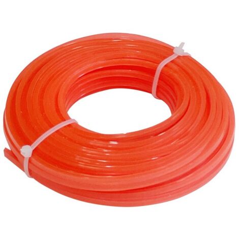 Globex Filo Quadrato Per Decespugliatore Extreme (Bobina) Col. Arancione Mm. 3,3X190 Mt. (1/2)