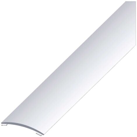 Alfer Profilo Coprigiunto Autoadesivo Alluminio Argento Satinato Mm. 30X5 Mt. 2 - 5 Pz