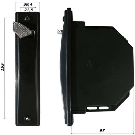 Avvolgitore Semincasso Completo Cintino Mm. 20 Mt. 5,5 (Interasse Fori Mm. 155)