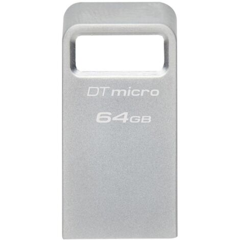 Kingston Technology DataTraveler 64GB Micro 200MB/s Metal USB 3.2 Gen 1