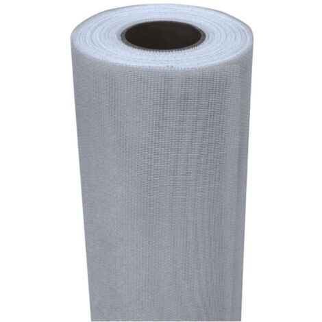 Zanzariera A Rotolo In Fibra Di Vetro Mt. 30 Maglia Mm. 18X16 H. Cm. 60 Col. Grigio