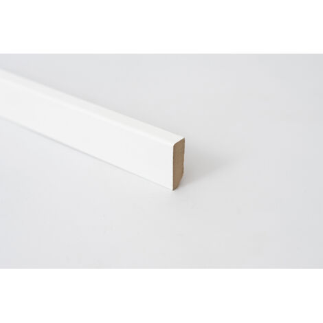 Battiscopa 40X14 Mm Mdf 240 Cm Bianco - 10 Pz (1/2)