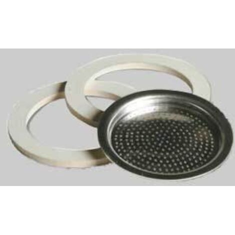 Pezzetti, Kit Di Ricambio Per Caffettiera 4 Tazze, Include Due - Foto 4