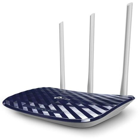TP-Link Archer C20 Router Wi-Fi AC750 Dual-band 4 Porte Fast Ethernet Nero/Bianco