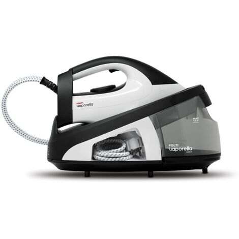 Polti Vaporella Simply VS20.20 2200 W 1,5 L Piastra in Ceramica Nero, Bianco