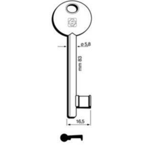 Chiavi Silca Patent Agb-Disp 6P1S Bz - 5 Pz