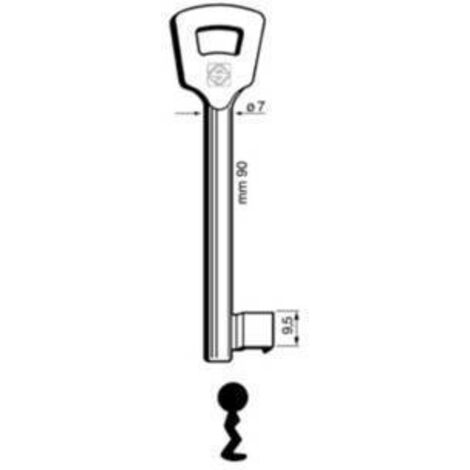 Chiavi Silca Patent 9Nfhl Zama - 5 Pz