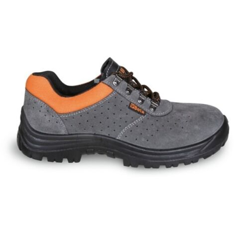 Beta SCARPE ANTINFORTUNISTICA IN PELLE SCAMOSCIATA BASSE S1P SRC 7246E Col. Grigio Mis. 42 (1/10)