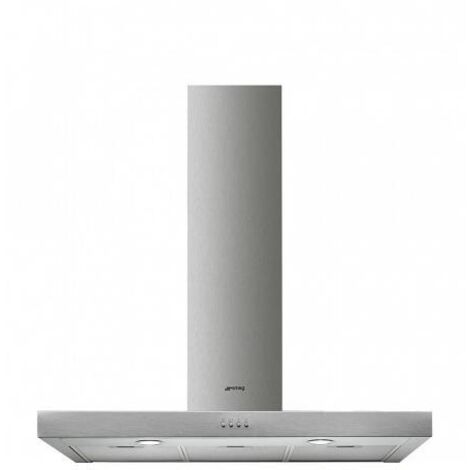 SMEG CAPPA ASPIRANTE A MURO 90CM 175W C LUCE LED INOX KATE900EX